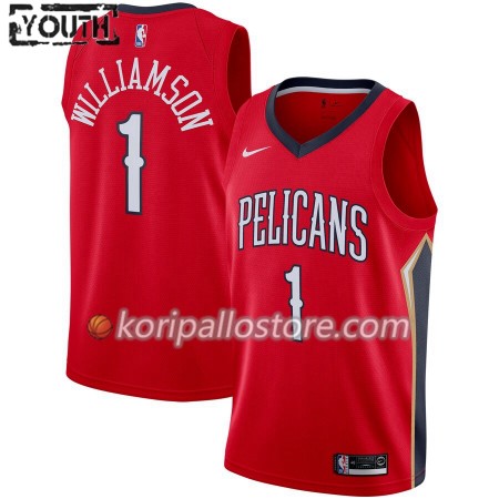 New Orleans Pelicans Zion Williamson 1 Nike 2019-2020 Statement Edition Lasten Pelipaidat Swingman